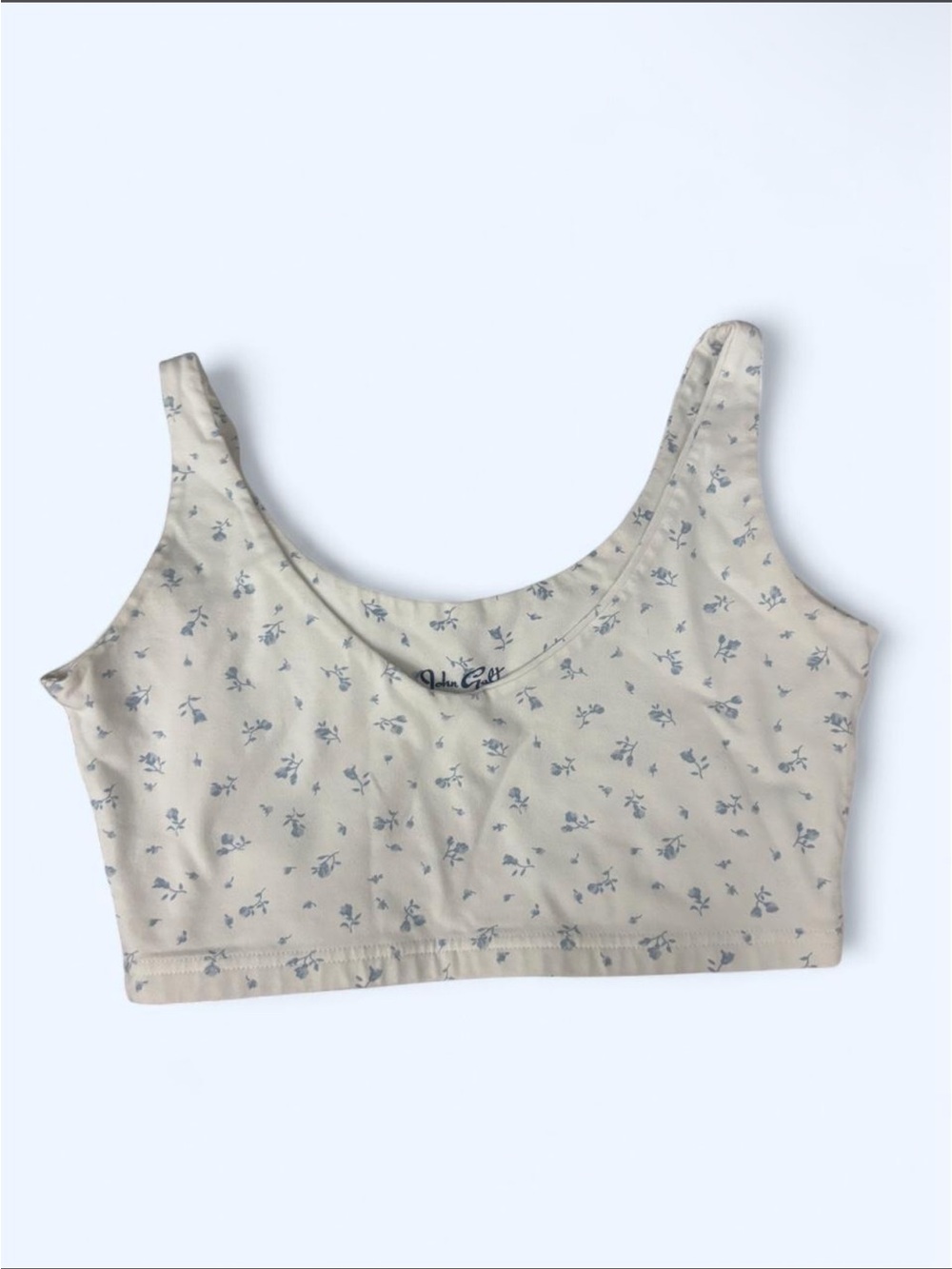 John Galt Floral Crop Top